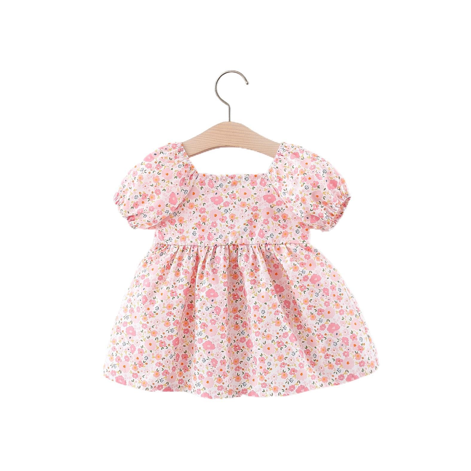Wholesale 2023 Girls Summer Floral Dresses
